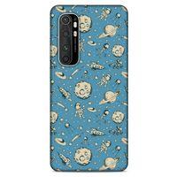 Xiaomi Mi Note 10 Lite Uyumlu Kılıf Mavi Delisi (27) Tasarımlı Kılıf Yıldız