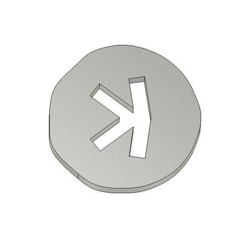 Kaspa Kripto Para Madeni Para Boş 3D Baskı (Bu ürün Sadece Plastik parçadır - Almadan Önce Soru Sorabilirsiniz)