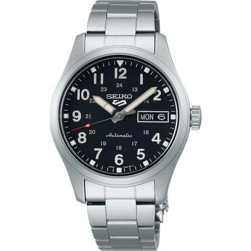 Seiko SRPJ81K1 Otomatik Çelik Gri Siyah Kadran 10 ATM 36 mm Erkek Kol Saati