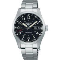 Seiko SRPJ81K1 Otomatik Çelik Gri Siyah Kadran 10 ATM 36 mm Erkek Kol Saati