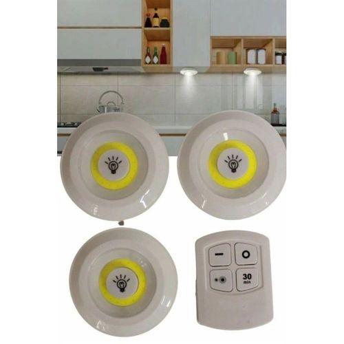 Kablosuz Pilli Işıldak Masa Lambası Mutfak Tezgah Altı Banyo Dolabı Dolap İçi