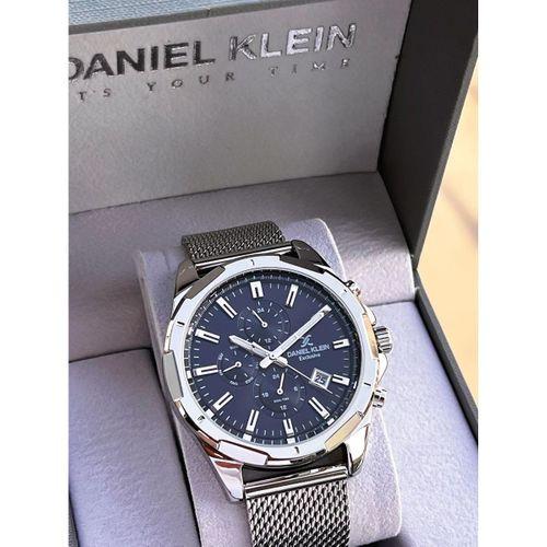 Daniel Klein Hasır Kordon İtalyan Tasarım Bileklik Hediyeli 2 Yıl Garantili Erkek Kol Saati E13356.2