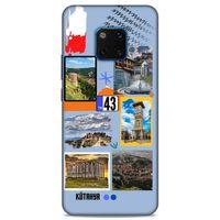 Lopard Huawei Mate 20 Pro Uyumlu Kılıf Şehirli ※ (43) Kütahya Thin Fit Kılıf