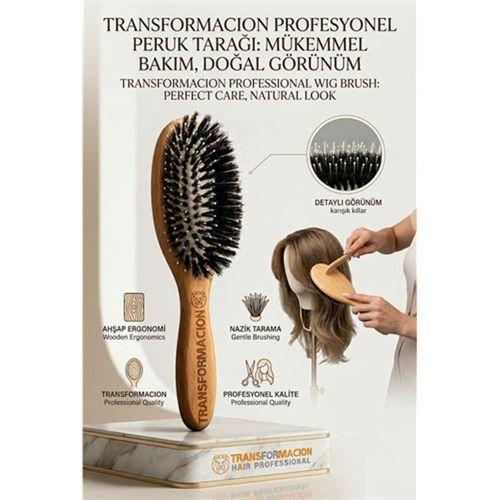 Peruk Tarağı - Peruk Bakım Tarağı Ahşap 721655