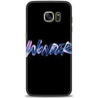 Samsung Galaxy S7 Edge Kılıf HD Baskılı Kılıf - Wonder + Tam Ekran Koruyucu