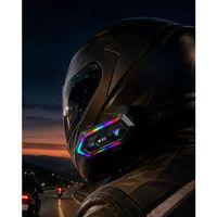 Bluetooth 5.3 Motosiklet Kask Intercom Kulaklık 1000 Metre Bağlantı