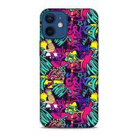 Graffitix (43) Desenli Silikon Kapak Apple iPhone 12 Mini Kılıf