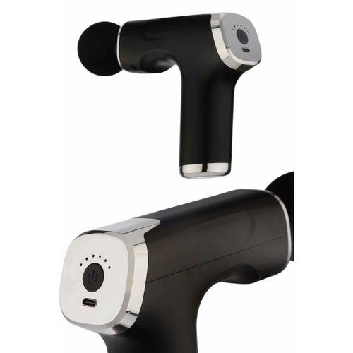 Şarjlı Masaj Tabancası 4 Başlıklı Mini Masaj Tabancası Ve Masaj Aleti