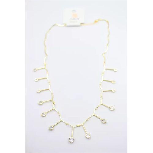 Kalp Sallantılı Kolye - Altın