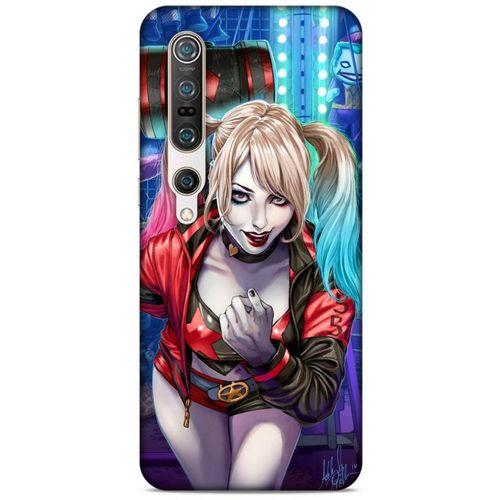 Xiaomi Mi 10 Pro Uyumlu Kılıf Harley Quinn (38) Neo Hybrid Kılıf Limoni