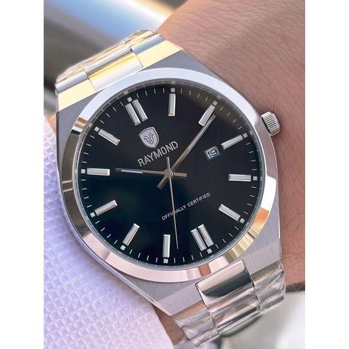 Raymond Nişan Ve Damatlara Özel Çelik Kordon 2 Yıl Garantili 5 Atm Erkek Kol Saati+Bileklik RMD.24