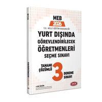 2026 Yurt Dışında Görevlendirilecek Öğretmenleri Seçme Sınavı Tamamı Çözümlü 3 Deneme Sınavı Data Yayınları