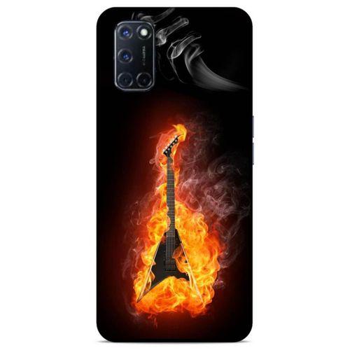 Lopard Oppo A52 Uyumlu Kılıf FireX (12) Koruyucu Silikon Elektro Gitar