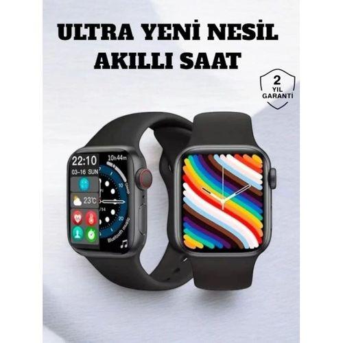 Akıllı Saat İos Ve Android İle Uyumlu Şık Ve Çok Fonksiyonlu