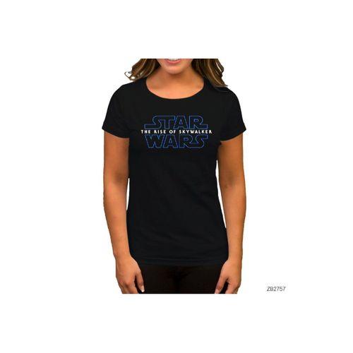Star Wars The Rise of Skywalker Siyah Kadın Tişört