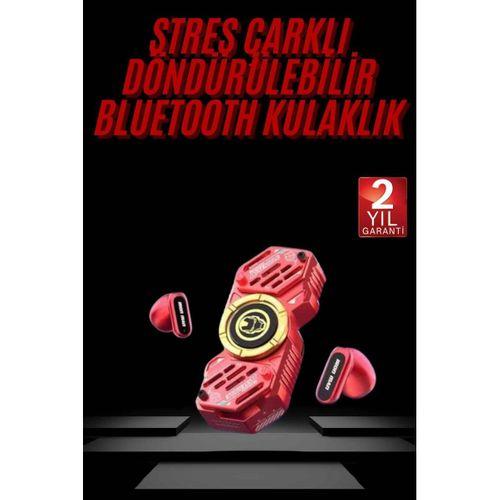 Stres Çarklı  Kulaklığı Güçlü Bass  Bluetooth Kulaklık Kablosuz