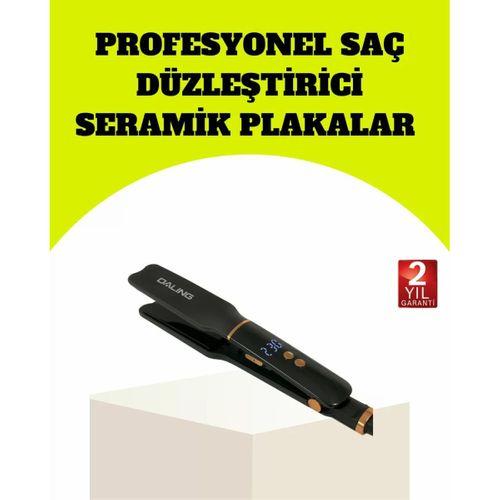 Saç Düzleştirici 30 Saniyede Isınma Hafif Ve Portatif Tasarım