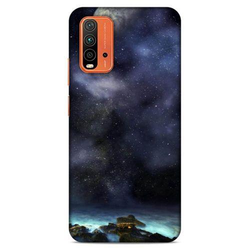 Lopard Xiaomi Redmi 9T Uyumlu Kılıf Gece'S (15) Antişok Kılıf Ay Işığında