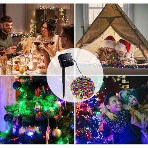 100 Led Rgb Solar 12m