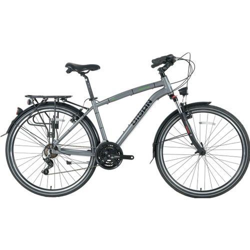 Bisan Ctx6400 Comfortline 28 Jant Şehir Bisikleti Gri-Yeşil 52 cm
