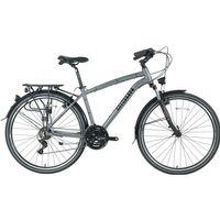 Bisan Ctx6400 Comfortline 28 Jant Şehir Bisikleti Gri-Yeşil 52 cm