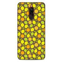 Frutix Turunç 01 Xiaomi Redmi 8 Kılıf Desenli Silikon