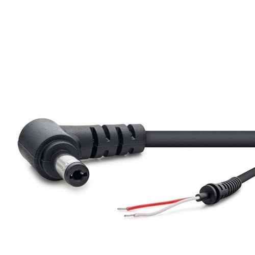 Notebook Adaptör Kablosu 5.5*2.5 L Tip 30W-90W 1.2M Siyah HDX5537