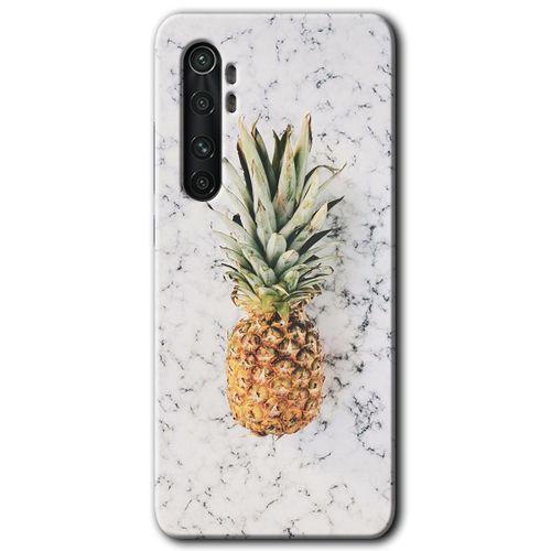 Xiaomi Mi Note 10 Lite Kılıf HD Desen Baskılı Arka Kapak - Ananas