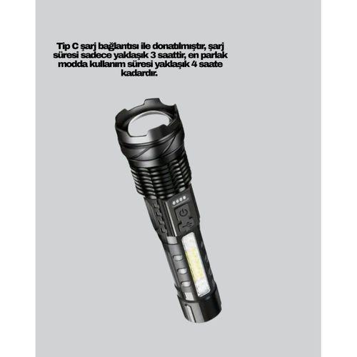 Outdoor Ve Acil Durum İçin Güçlü Led El Feneri