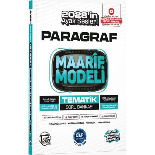 Üniversiteye Hazırlık Paragraf Ders Platosu Maarif Modeli Tematik Soru Bankası Çap Yayınları