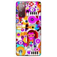 Lopard Samsung Galaxy S20 Fe Uyumlu Kılıf Soyut Sanat (20) Desenli Koruyucu Kılıf