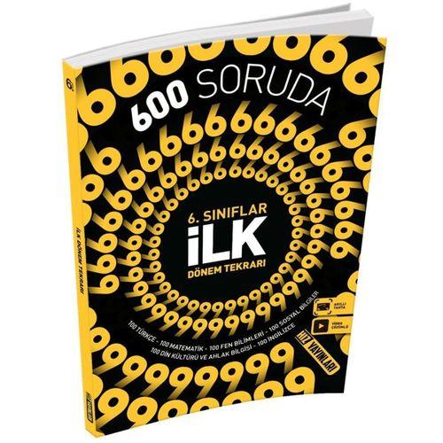 6. Sınıf 600 Soruda İlk Dönem Tekrarı Hız Yayınları