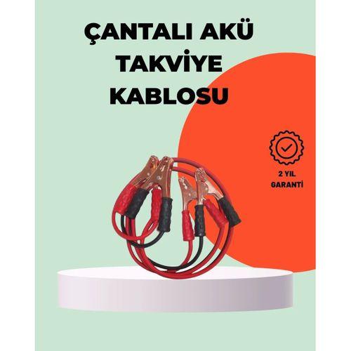 1200a Takviye Kablosu Araç Acil Yardım 2 Metre Güçlü Maşa