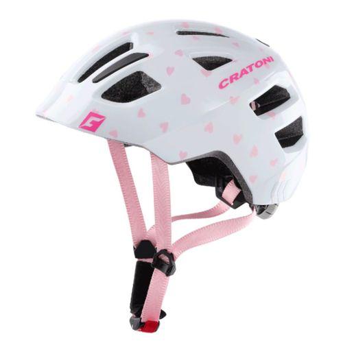Kask Çocuk Maxster Heart Rose Cratoni S-M 51-56 cm