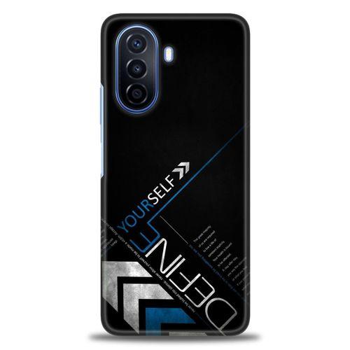 Huawei Nova Y70 Kılıf HD Baskılı Kılıf - Yourself + Tam Ekran Koruyucu