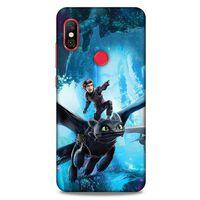 Xiaomi Redmi Note 6 Pro Kılıf Dragons (34) Slim Armor Kılıf Ejderha Filmleri