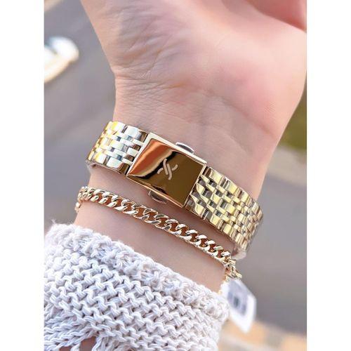 Daniel Klein Çelik Kordonlu 2 Yıl Garantili 3 Atm Suya Dayanıklı Kadın Kol Saati+Bileklik BD.13785.6