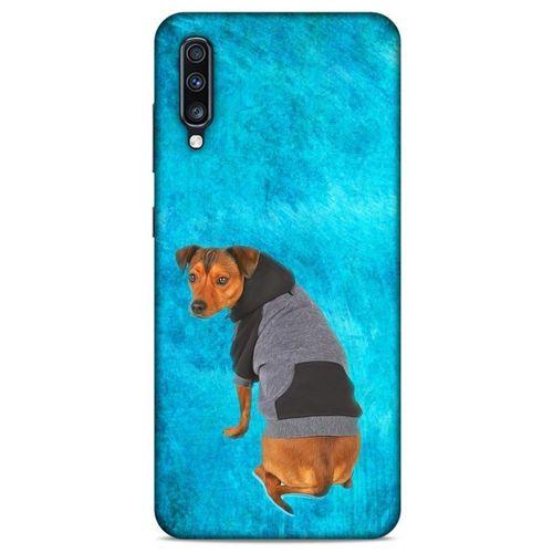 Samsung Galaxy A70 Kılıf Köpek Kıyafetleri (34) Slim Armor Kılıf Kapişonlu Sweet
