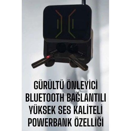 Powerbankli Bluetooth Kulaklık Yüksek Ses Kaliteli Kablosuz