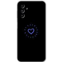 Galaxy M23 Kılıf HD Desen Baskılı Arka Kapak - Heart Strokes + Kırılmaz Cam