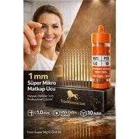 1 mm Süper Mikro İnce HSS Kobalt Mikro Matkap Ucu Seti (10'lu) 723194