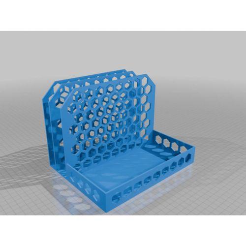 Dosya Kağıt Tutucu ve Saklama Tepsisi 3D Baskı (Bu ürün Sadece Plastik parçadır - Almadan Önce Soru Sorabilirsiniz)