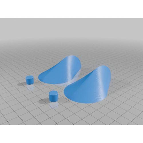 Oloid Geometrik Model – 3D Baskı Matematiksel Obje (Bu ürün Sadece Plastik parçadır - Almadan Önce Soru Sorabilirsiniz)