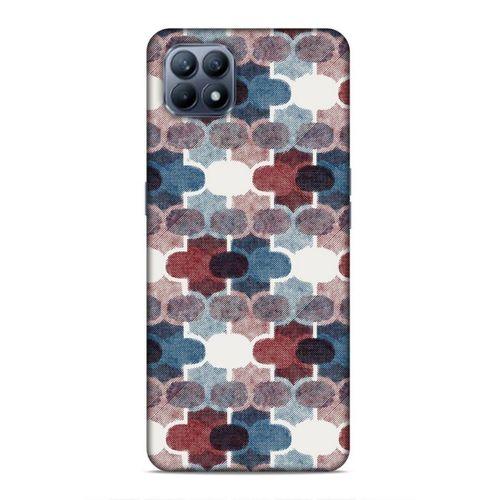 Huawei P40 Lite Uyumlu Kılıf Romans (7) Telefon Kılıfı Bordo Mavi