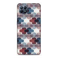 Huawei P40 Lite Uyumlu Kılıf Romans (7) Telefon Kılıfı Bordo Mavi
