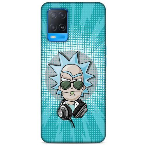 Oppo A54 4G Uyumlu Kılıf Rick And Morty (8) Baskılı Kılıf Original Summer
