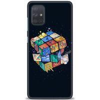 Samsung Galaxy A71 Kılıf HD Baskılı Kılıf - Küplerdeki İnsanlar + Tam Ekran Koruyucu