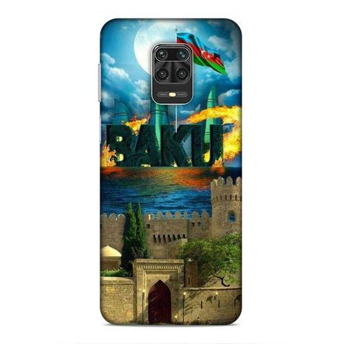 Xiaomi Redmi Note 9 Pro Uyumlu Kılıf Azarbaijan (50) Shockproof Kılıf Bakü Simgeler