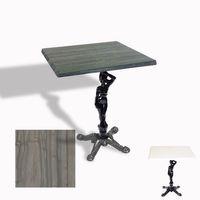 Dockers Çipa 1003 Döküm Ayak Kare Masa 60X60 cm - (Werzalit, Wermodin ve Allzalit Tabla) - Magma