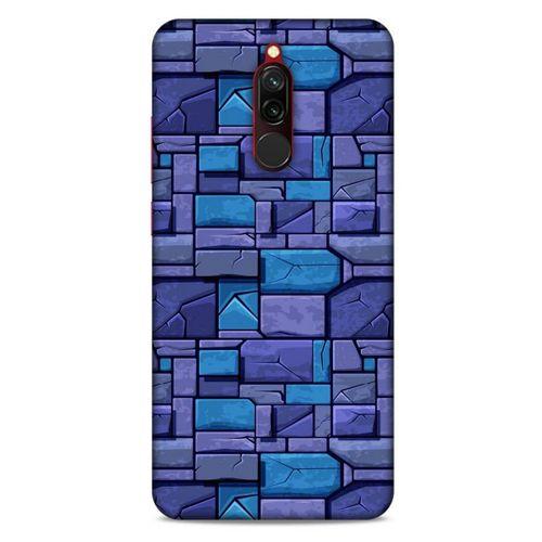 Xiaomi Redmi 8 Kılıf Baskılı Özel Seri Taşlı (11) Tam Koruma